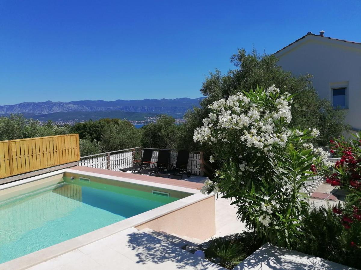 Seaview Villa Anita With Two Apartments And Private Pool Polje  Exterior foto